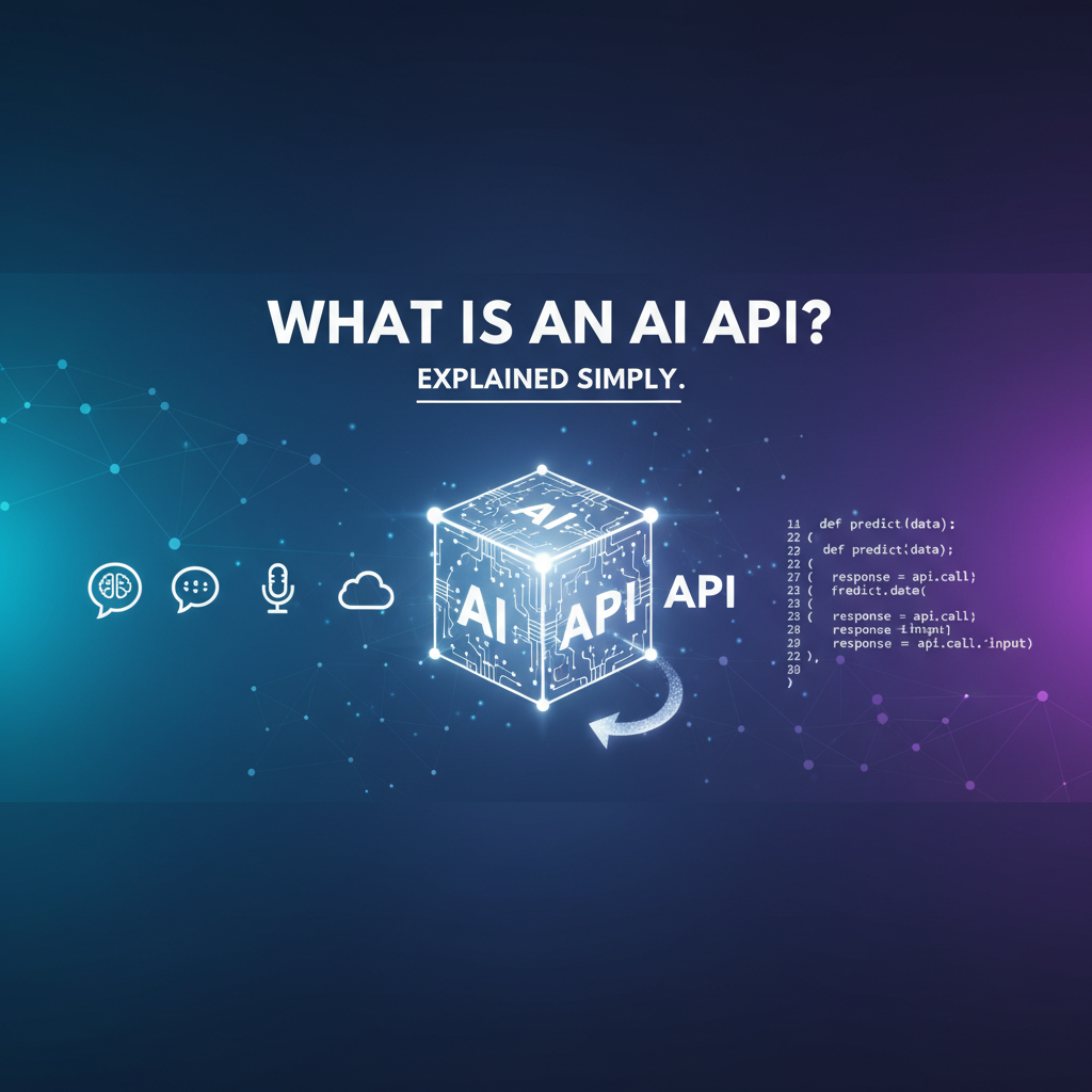 What is an AI API? Explained Simply