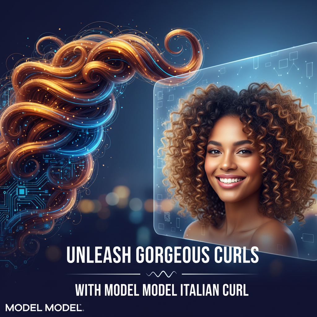 Unleash Gorgeous Curls with Model Model Italian Curl