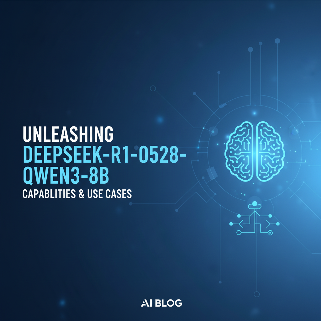 Unleashing deepseek-r1-0528-qwen3-8b: Capabilities & Use Cases