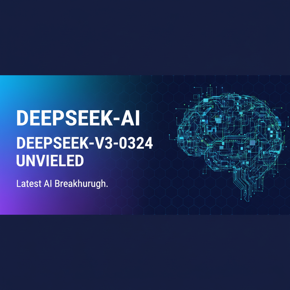 deepseek-ai/deepseek-v3-0324 Unveiled: Latest AI Breakthrough