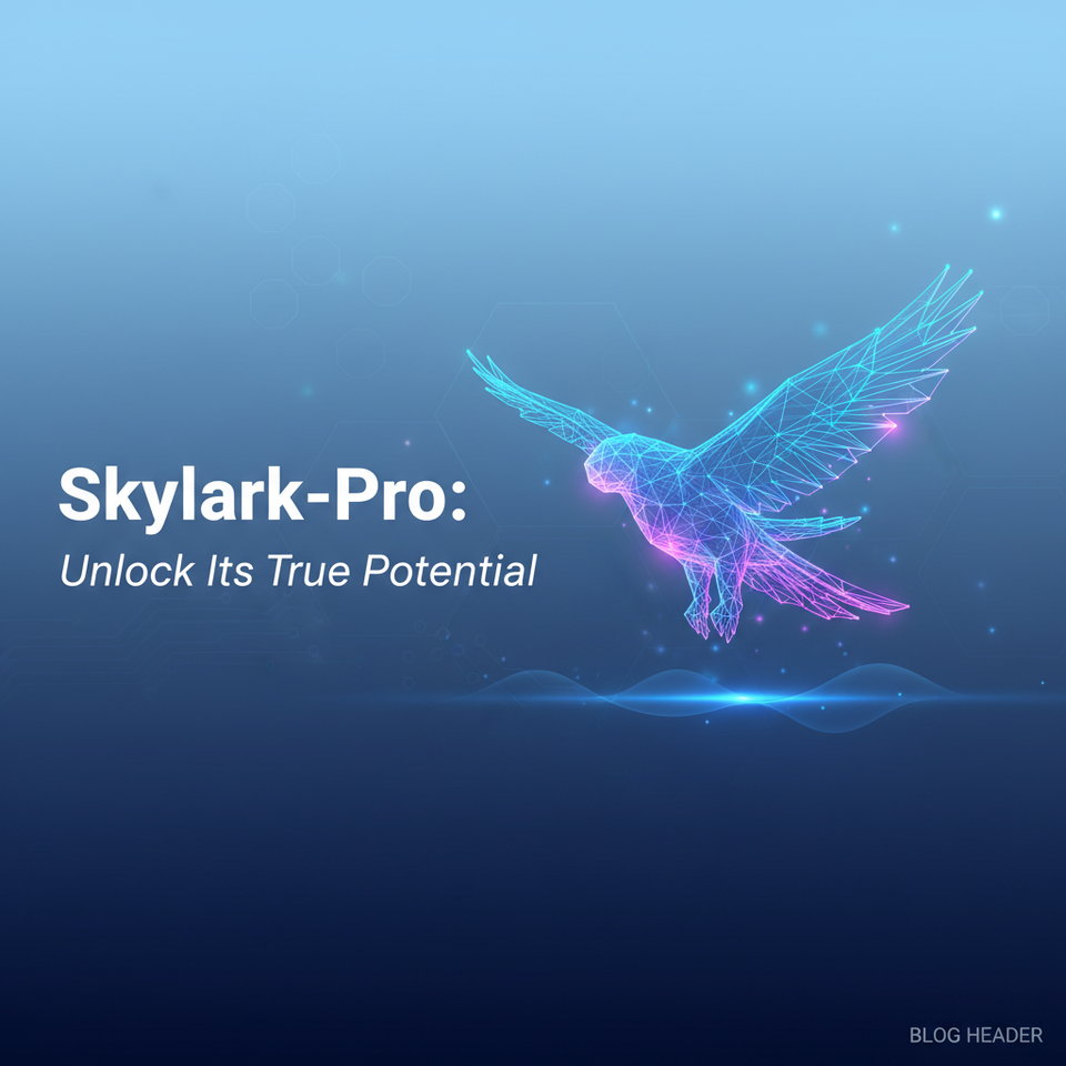 Skylark-Pro: Unlock Its True Potential