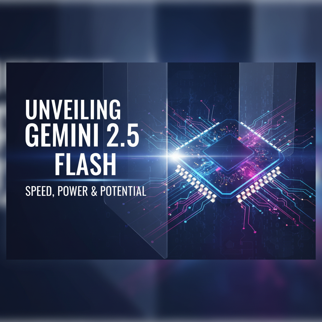 Unveiling Gemini 2.5 Flash: Speed, Power & Potential