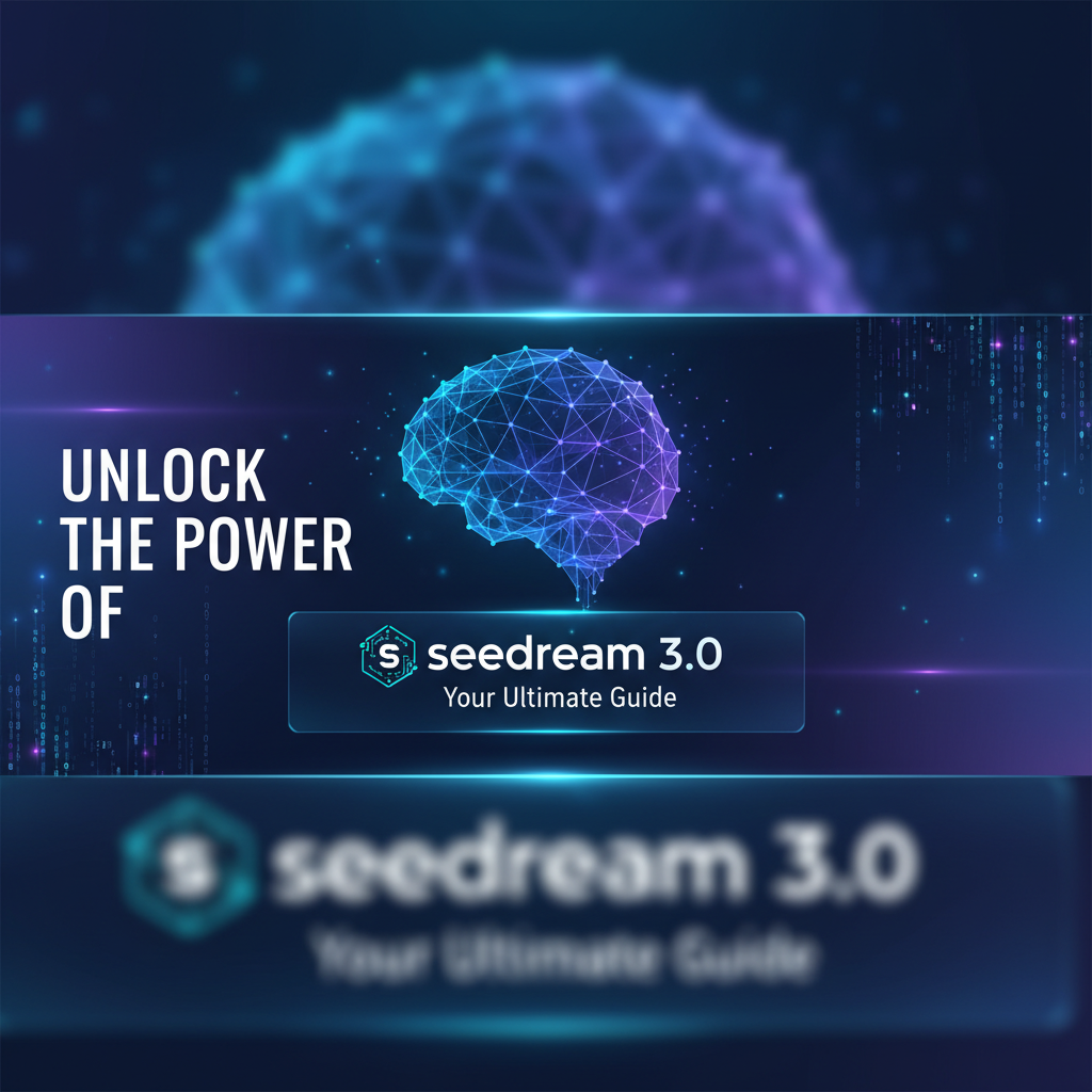Unlock the Power of seedream 3.0: Your Ultimate Guide