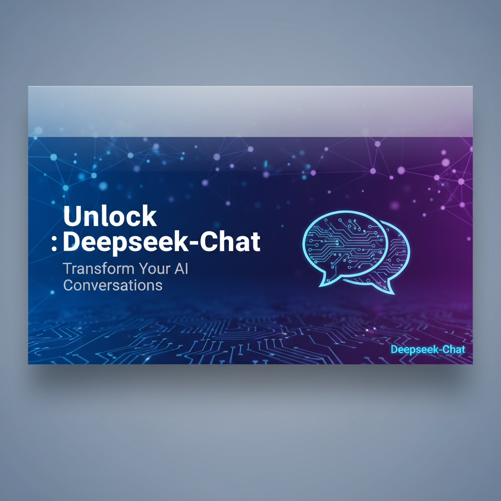 Unlock Deepseek-Chat: Transform Your AI Conversations