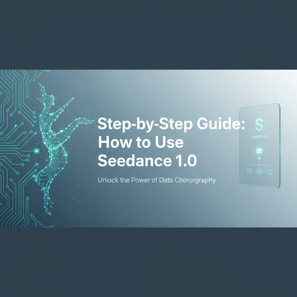 Step-by-Step Guide: How to Use Seedance 1.0