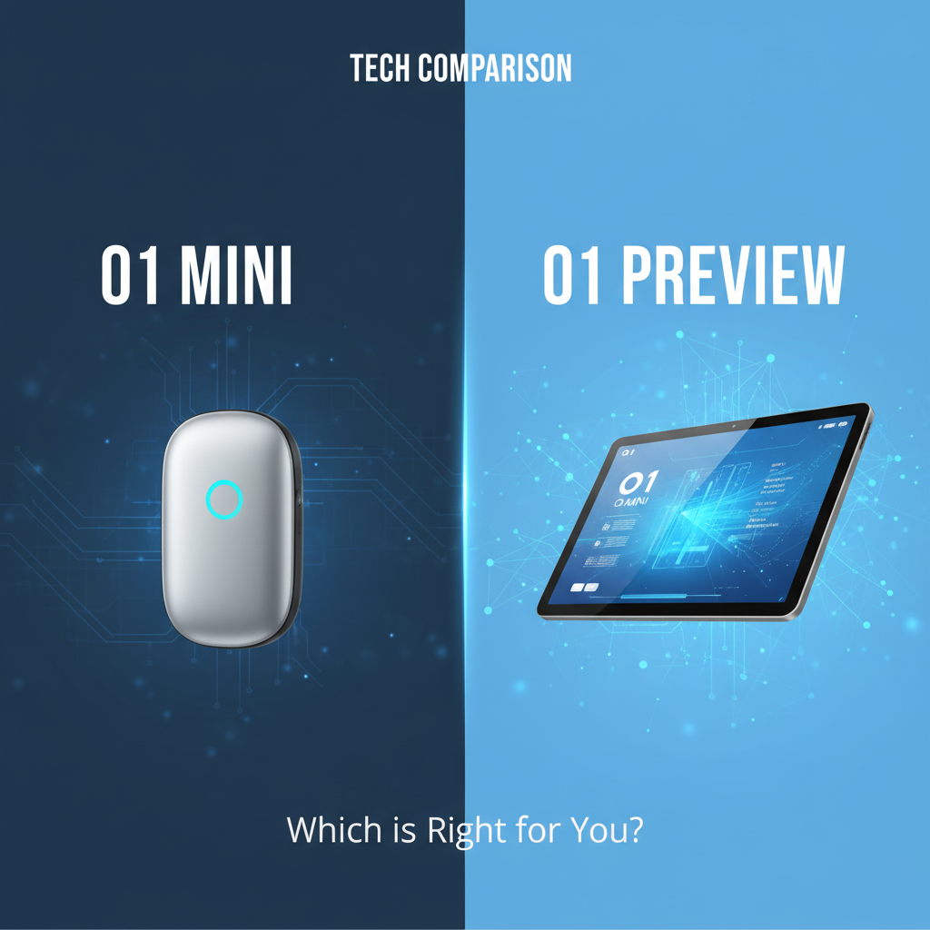 O1 Mini vs O1 Preview: Which is Right for You?