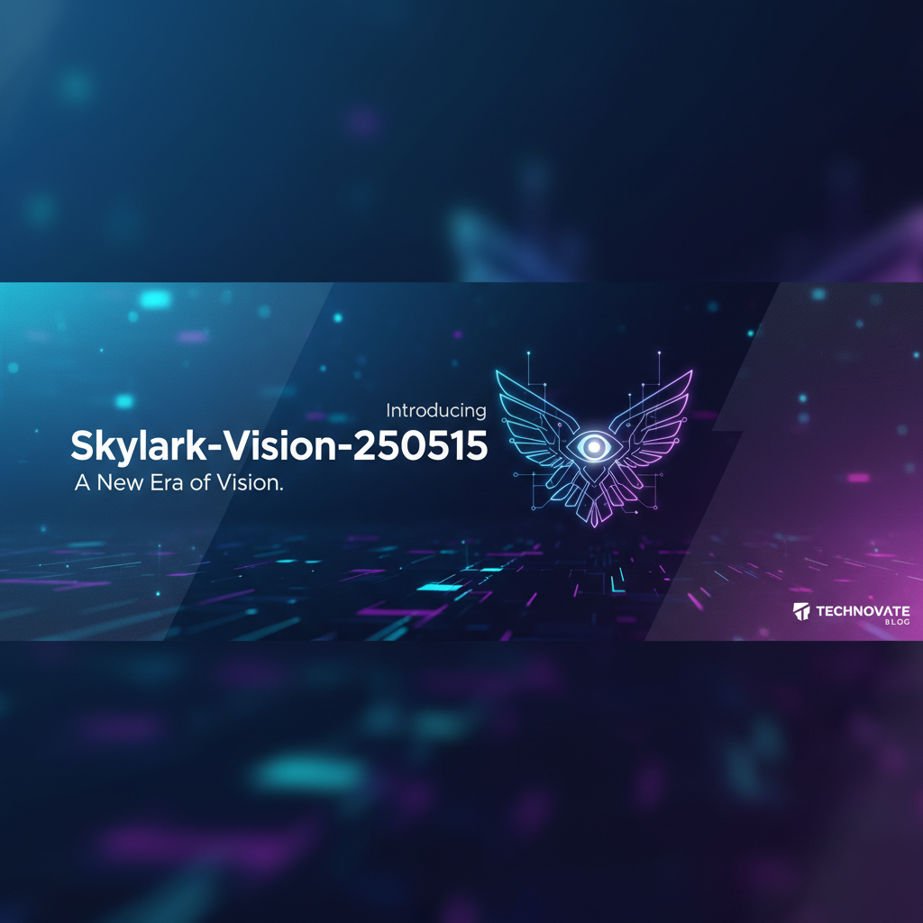 Introducing Skylark-Vision-250515: A New Era of Vision