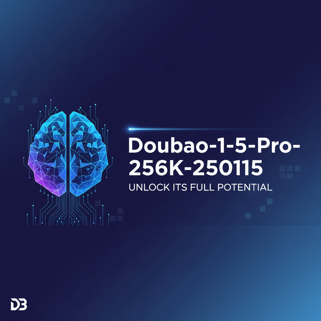Doubao-1-5-Pro-256K-250115: Unlock Its Full Potential
