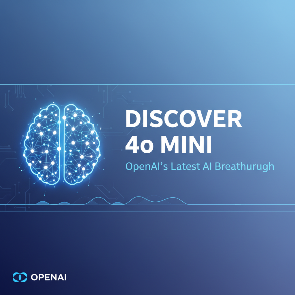 Discover 4o mini: OpenAI's Latest AI Breakthrough