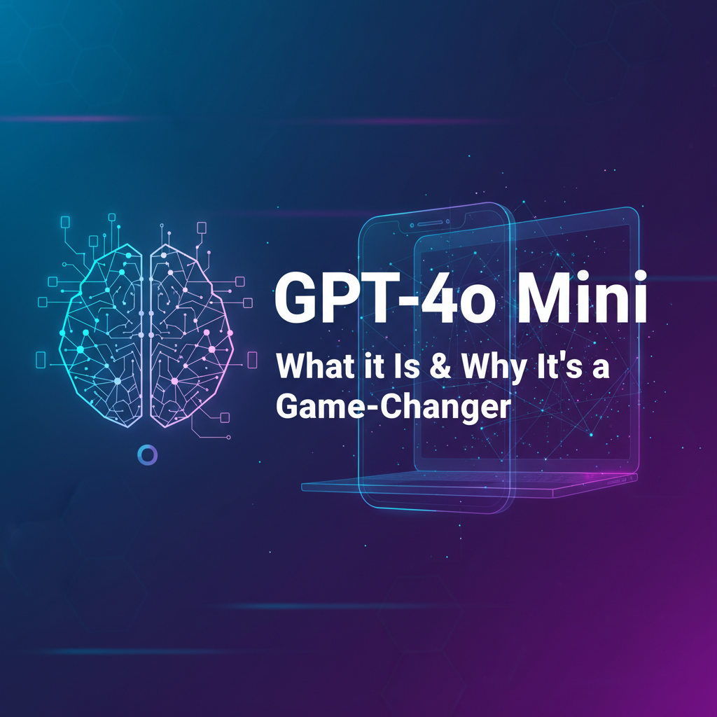 GPT-4o Mini: What it Is & Why It's a Game-Changer