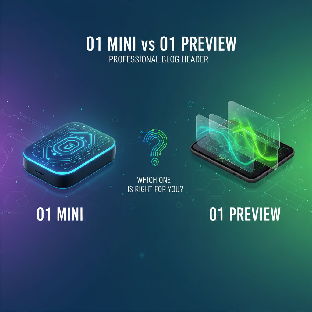 o1 mini vs o1 preview: Which One Is Right For You?