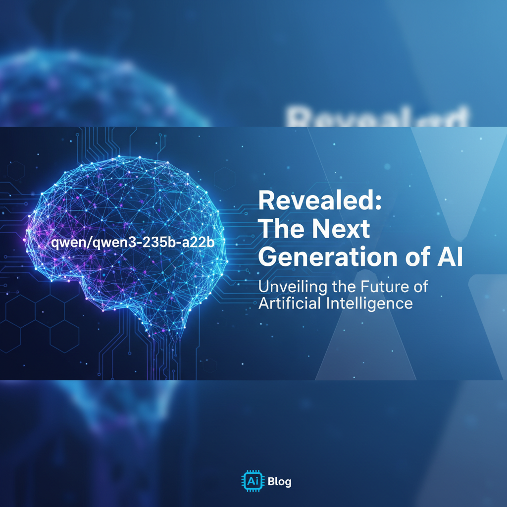 qwen/qwen3-235b-a22b Revealed: The Next Generation of AI