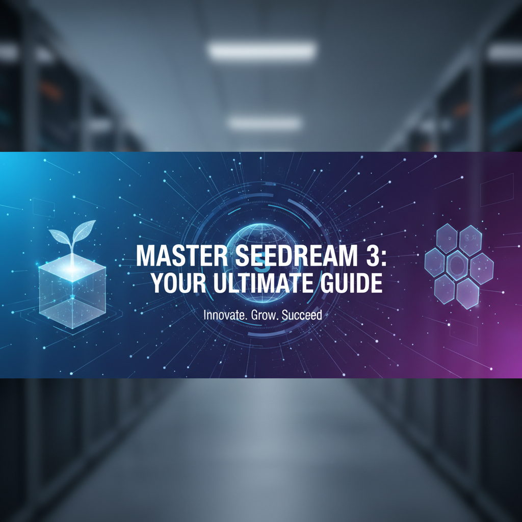 Master Seedream 3: Your Ultimate Guide