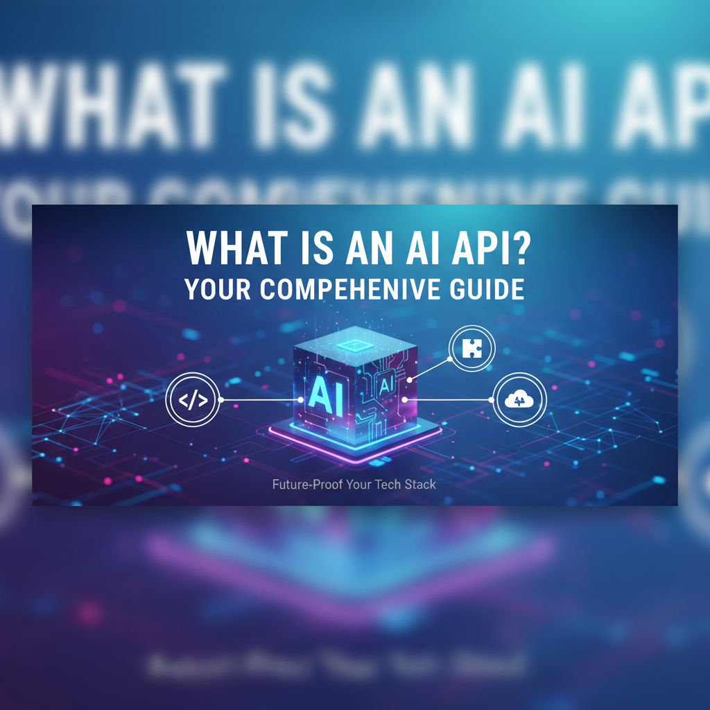 What is an AI API: Your Comprehensive Guide