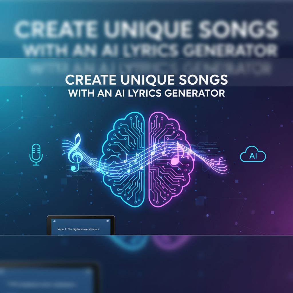 Create Unique Songs with an AI Lyrics Generator