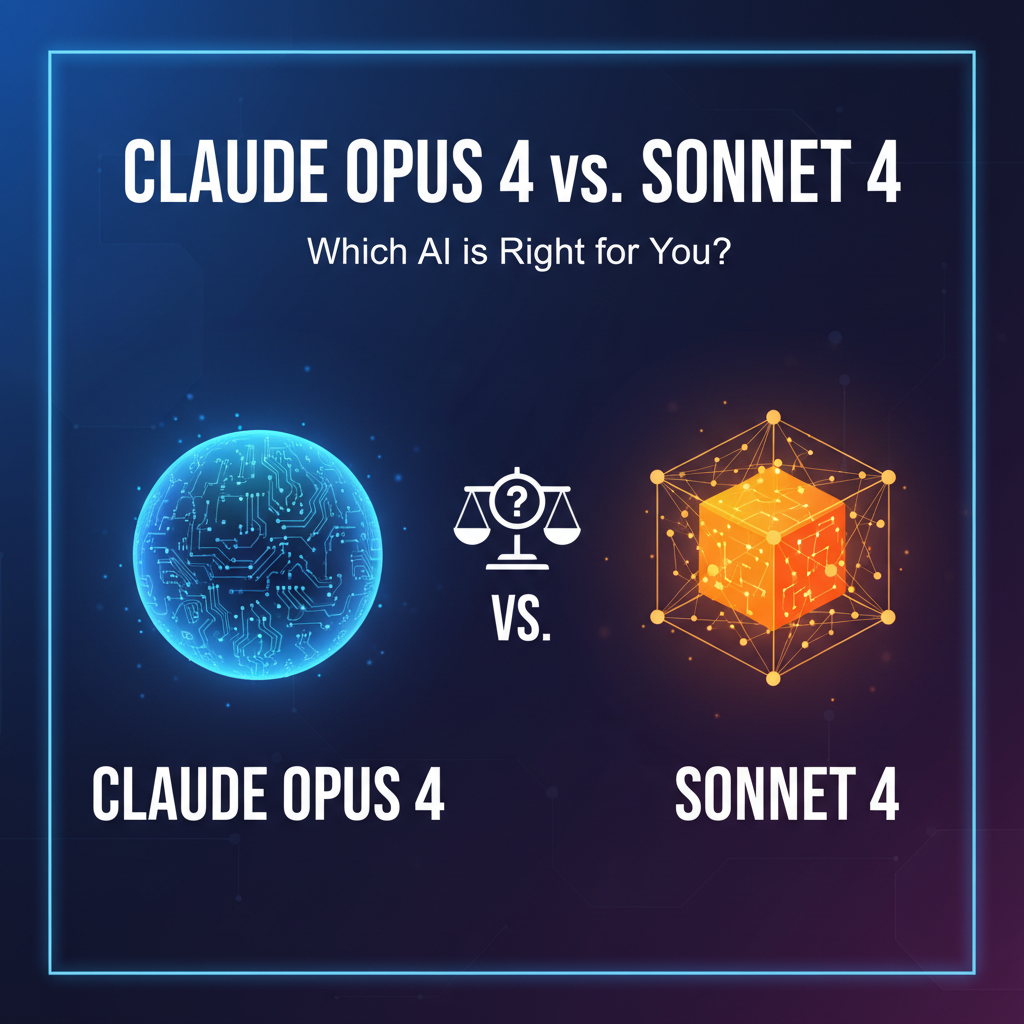 Claude Opus 4 vs. Sonnet 4: Which AI is Right for You?