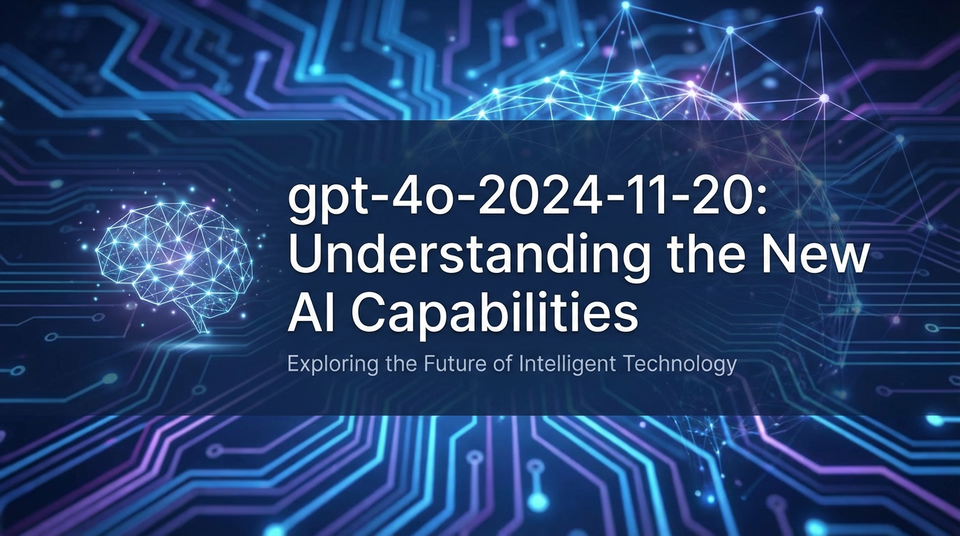 gpt-4o-2024-11-20: Understanding the New AI Capabilities