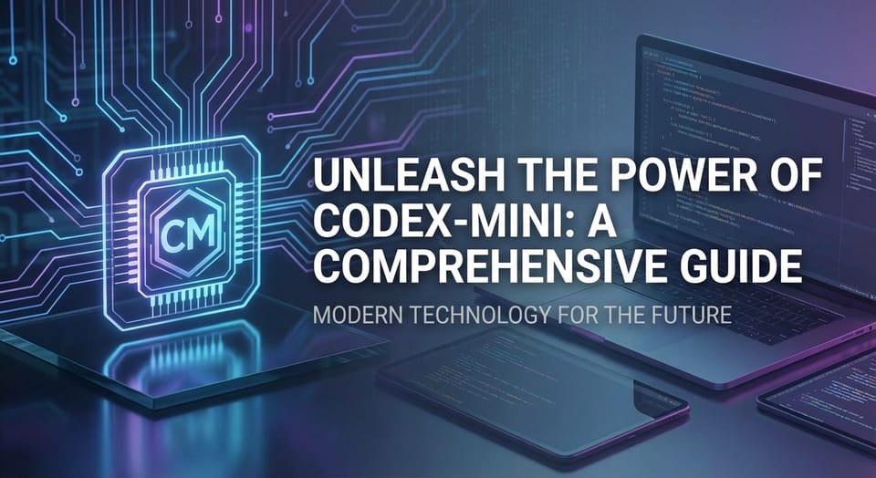 Unleash the Power of codex-mini: A Comprehensive Guide