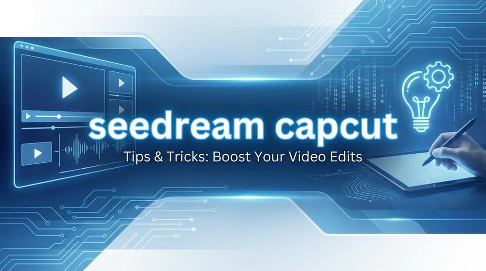 `seedream capcut` Tips & Tricks: Boost Your Video Edits