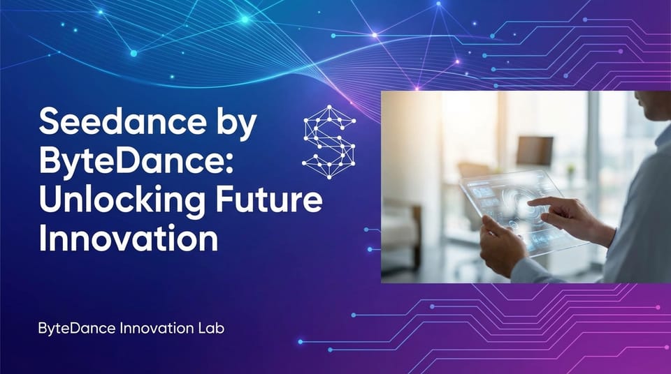 Seedance by ByteDance: Unlocking Future Innovation