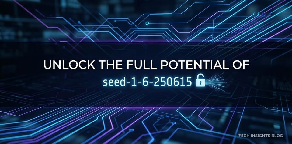 Unlock the Full Potential of seed-1-6-250615