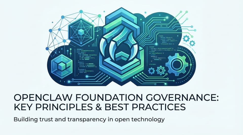 OpenClaw Foundation Governance: Key Principles & Best Practices