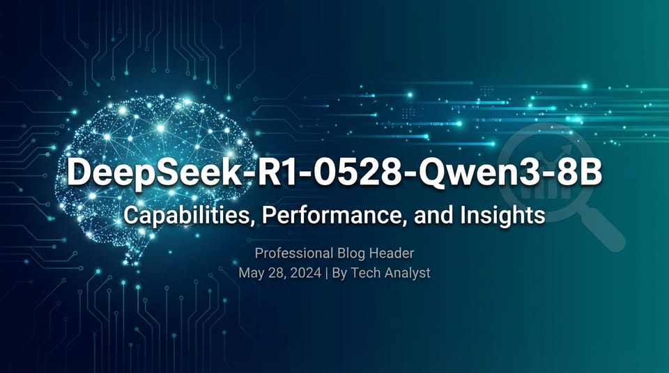 DeepSeek-R1-0528-Qwen3-8B: Capabilities, Performance, and Insights